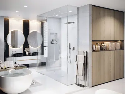 Bathroom Design 02 3D model