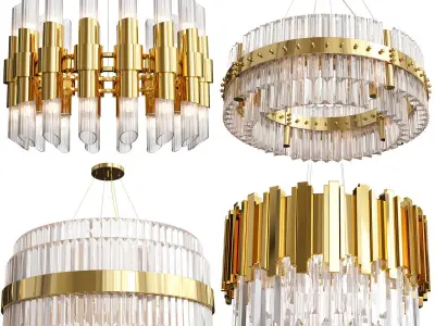 Exclusive Chandelier Set-11 3D model