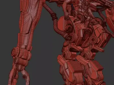 ArachnoMech Exo-Unit 3D model