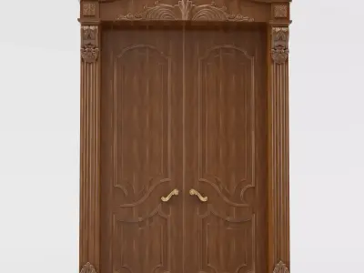 Classic Door  3D model