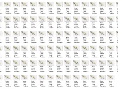 100 Light Gold Cross Pendant Album New Designs You Should Buy  3D print model