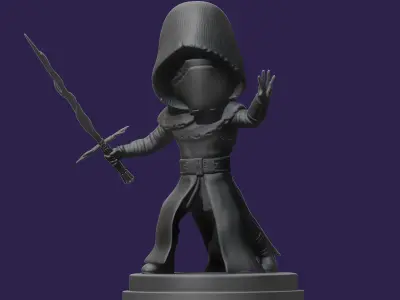 The Force Awakens Kylo 3D print model