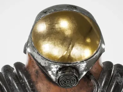 Spacesuit Rigged  3D model