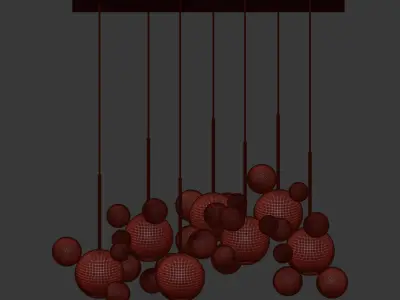 Giopato Coombes Bolle Zigzag 14 24 34 Bubbles Set 3D model