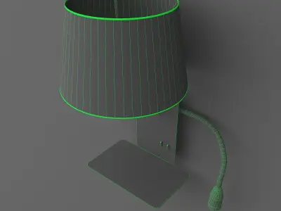 Frances Wall Light 3D model