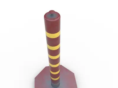 Traffic Cones - PBR Low-poly 3D model
