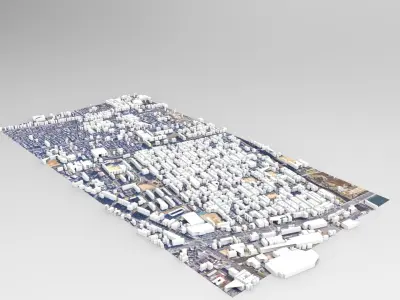 Osaka Japan Free 3D model