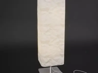 Paper lamp 3D model