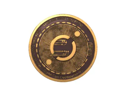 ICON Coin v3 002 Low-poly 3D model