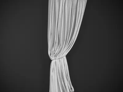 Curtains curtain 3D model