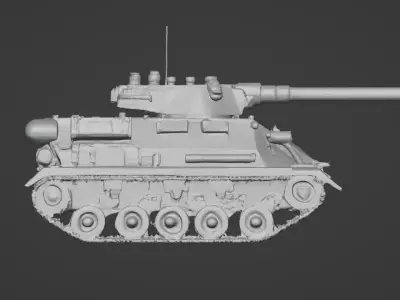 Valour Korps - Heavy Artillery Tank 3D print model