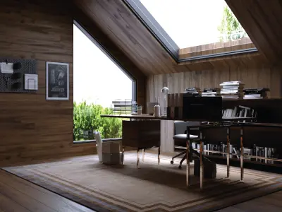 30 Interior Design Scenes - 55 3D Furniture Designs FREE 3D model
