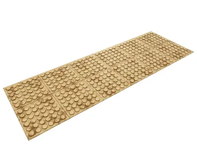 Hong Kong Tactile Paving 3D model