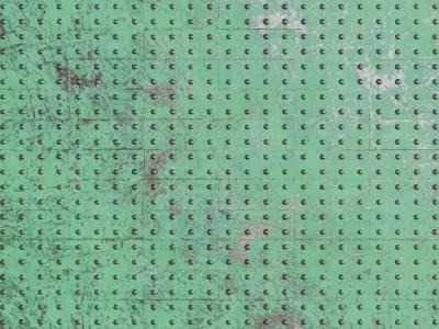 Scratched Var Metal Panel PBR Seamless Texture