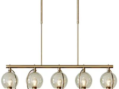 Hubbardton Forge Pluto By Lampsplus Low-poly 3D model