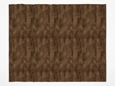Contemporary Carpet - Rug 14 Low-poly 3D model