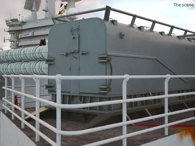  Mk 143 Weapon Launcher Closed Gray 