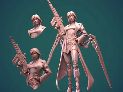   cyberboss Kyra  3D print model