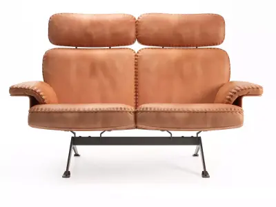 DS 31 112 2 Seater Sofa High Back 3D model