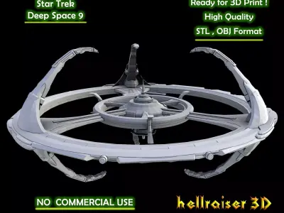 Star Trek - Deep Space 9 - 3D Printable Model 3D print model