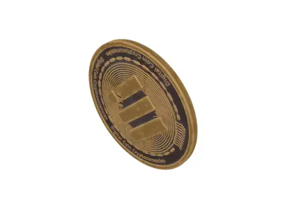 Binance USD Coin v2 002 3D model