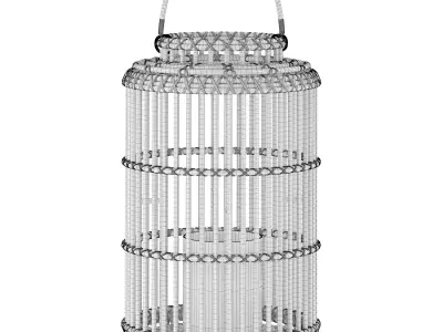 Accent Decor Tindra Lantern 3D model