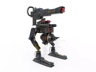 War Robot Machine 3D model