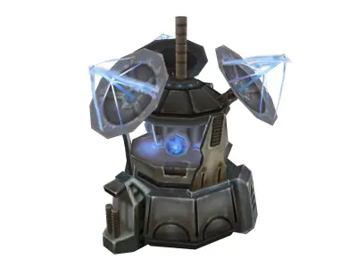 Energy device - radar 01 3D model