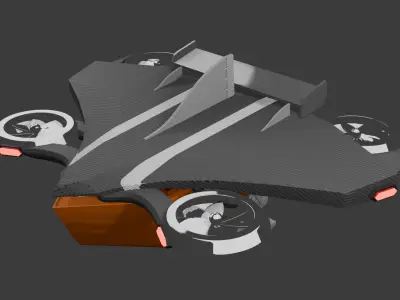 Spaceship 3D model