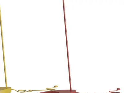 AJ Floor Lamp 3D model