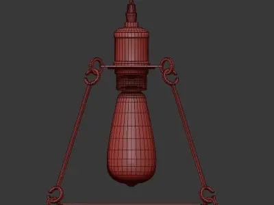 Hanging Lamp LOFT HOUSE P-148 3D model