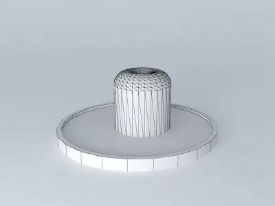 ROUND FOUNTAIN Free 3D model