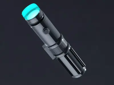  Luke Skywalker Light Saber Model  3D model