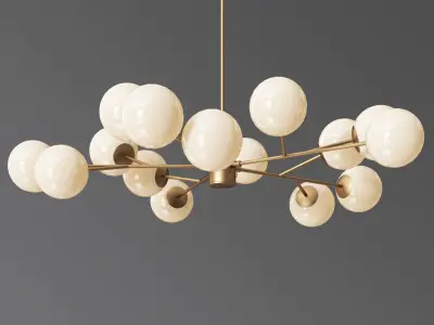 Orion 15 Light Pendant 3D model