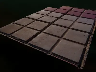 scanpavementtiles001fs 3D model