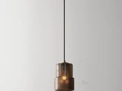 Mimo Cylinder Pendant by Oggetti 3D model