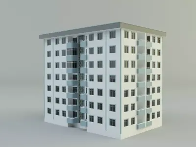 building 111 3d house model  3D model