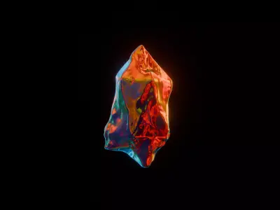 Asteroid model - Debris from Space 3D model