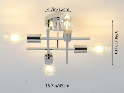 ceiling light 014 Free 3D model
