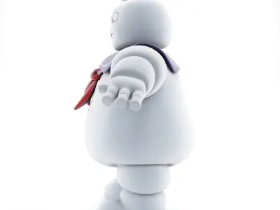 Stay Puft Marshmallow Man Ghostbusters 3D model