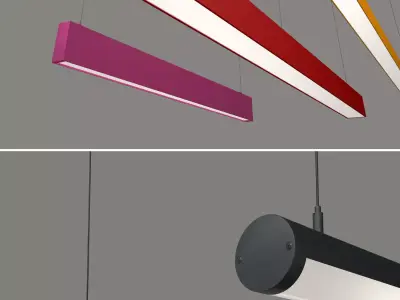 Lighting fixtures 3D model