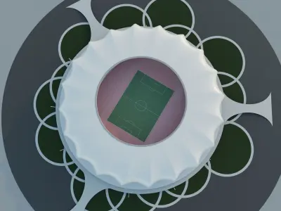Stadium 10 3D model