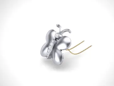 Kids Pendants  STL OBJ FBX Renders Details 3D print model
