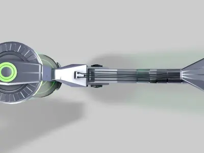 Sci-fi liquid container  3D model