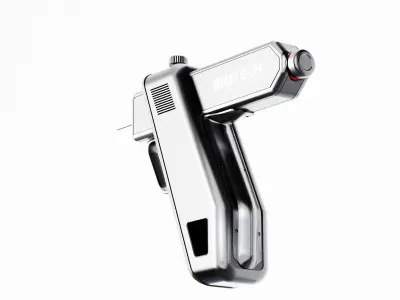 Syringe  Low-poly 3D model