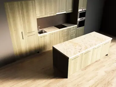 7-Kitchen7 texture 1 3D model