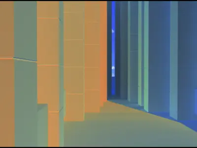 Old and Alone 3D model