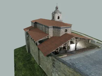 Beizama Church 3D model