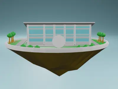 Mini Building 3D model