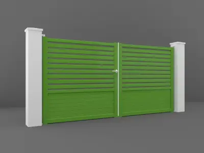 Outdoor Gate  3D model